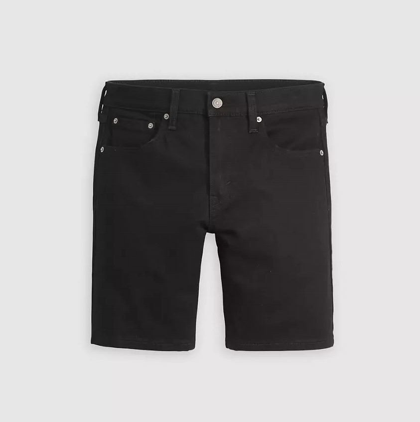 LEVI’S 412 Slim 9″ Men’s Shorts. Steel Black – Black