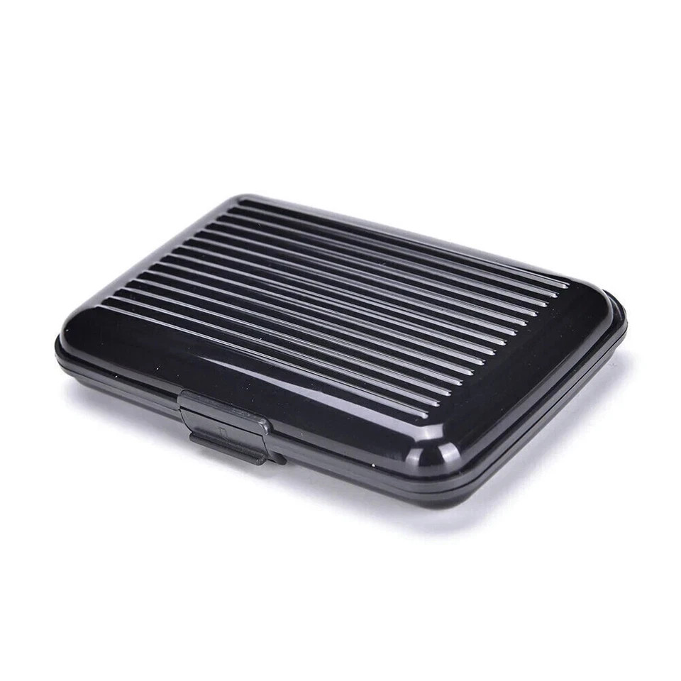 Pocket Waterproof Business ID Credit Card Wallet Holder Aluminum Metal RFID Case
