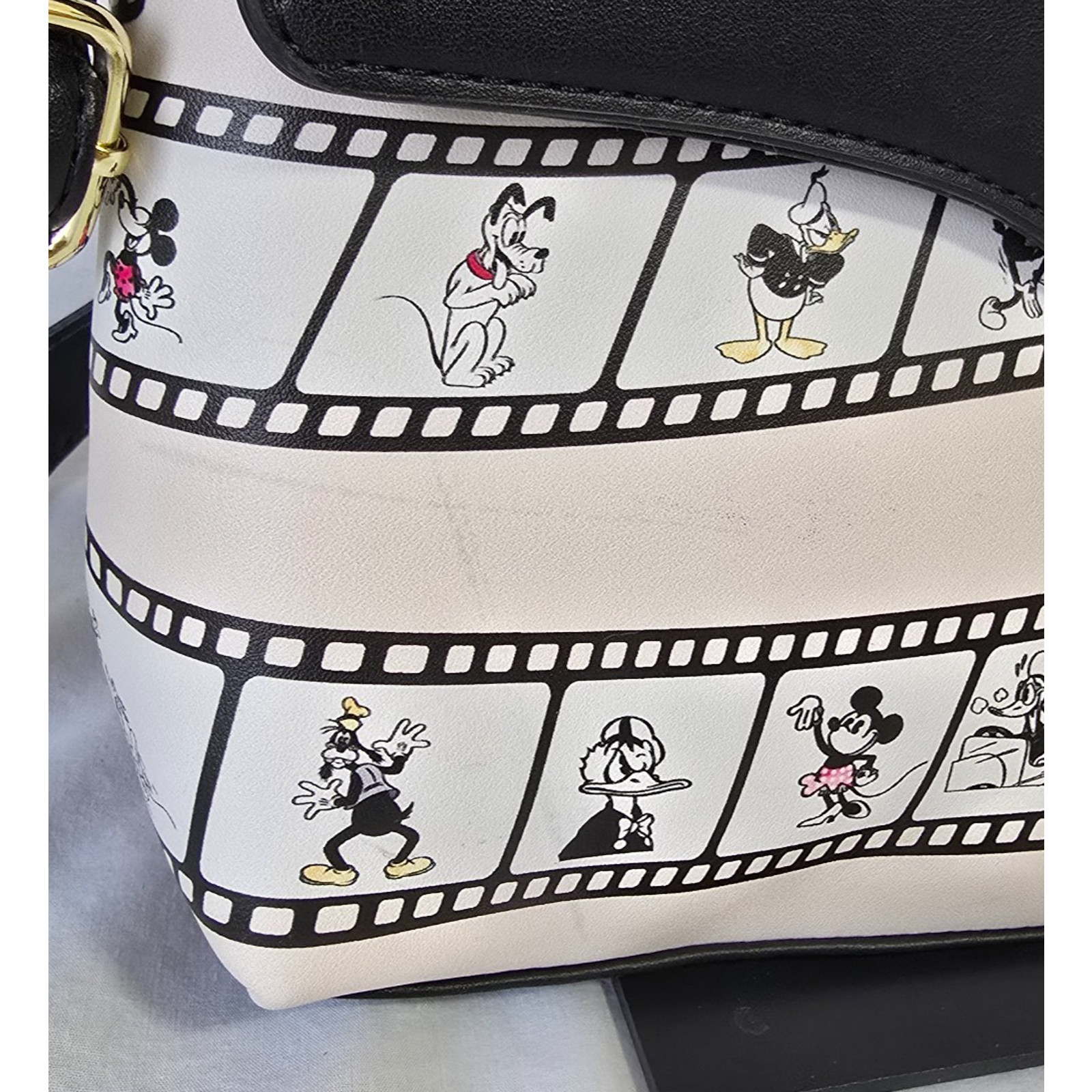 Her Universe Disney 100 Year Anniversary Satchel Mickey Mouse Friends Reel NWOT