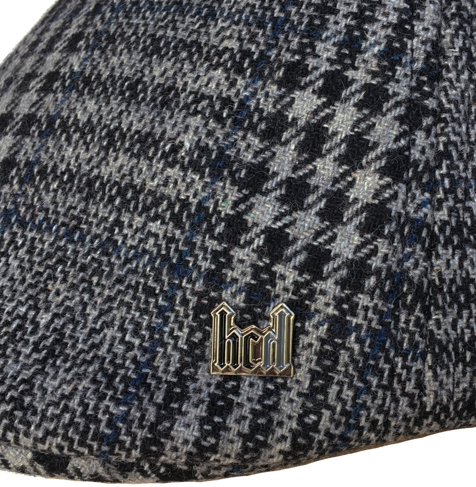 Headchange Econo Plaid Wool Blend 6 Panel Ivy Hat Duck Bill Scally Cap Driver