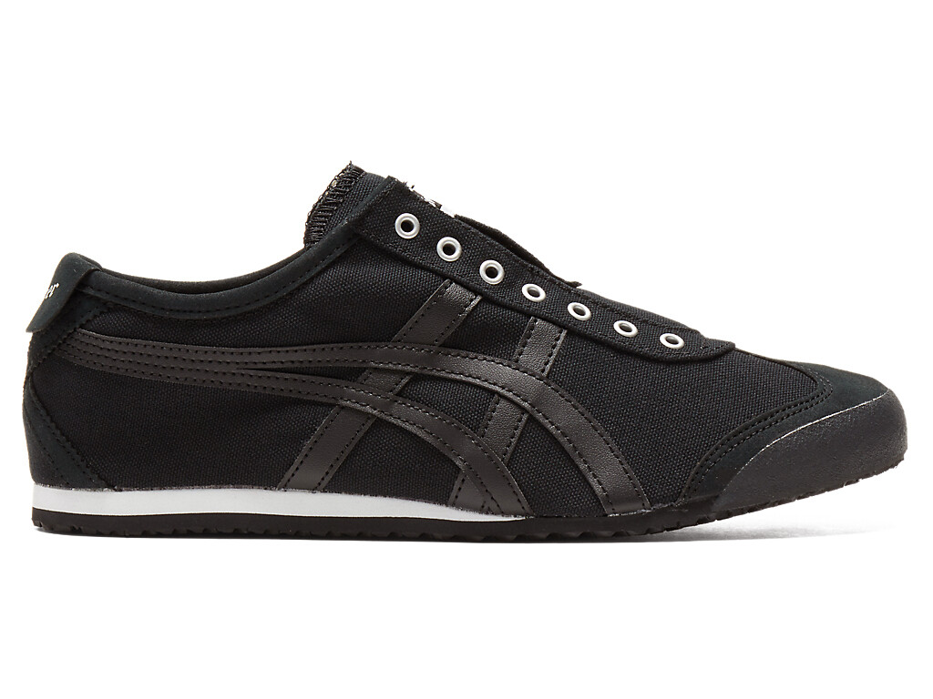 Onitsuka Tiger MEXICO 66 SLIP – ON Canvas WHITE BLACK CREAM BIRCH NAVY TRICOLOR