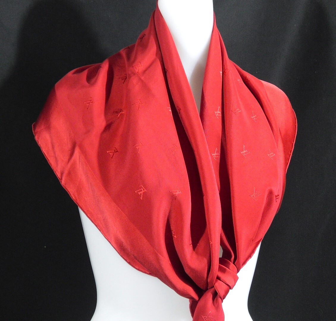 LOUIS VUITTON Large Scarf Silk D602 Japan