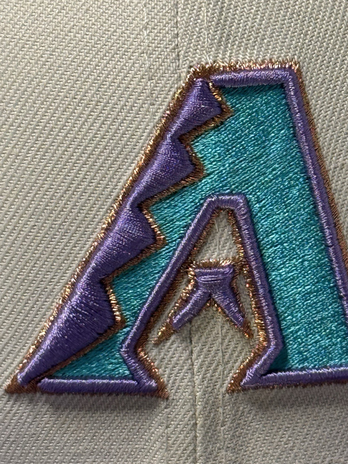 Arizona Diamondbacks Cooperstown Logo 59Fifty Fitted World Series Patch 2tone
