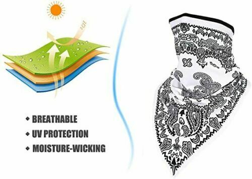Balaclava UV Protection Face Mask Cycling Sports Neck Gaiter Bandana Cover Scarf