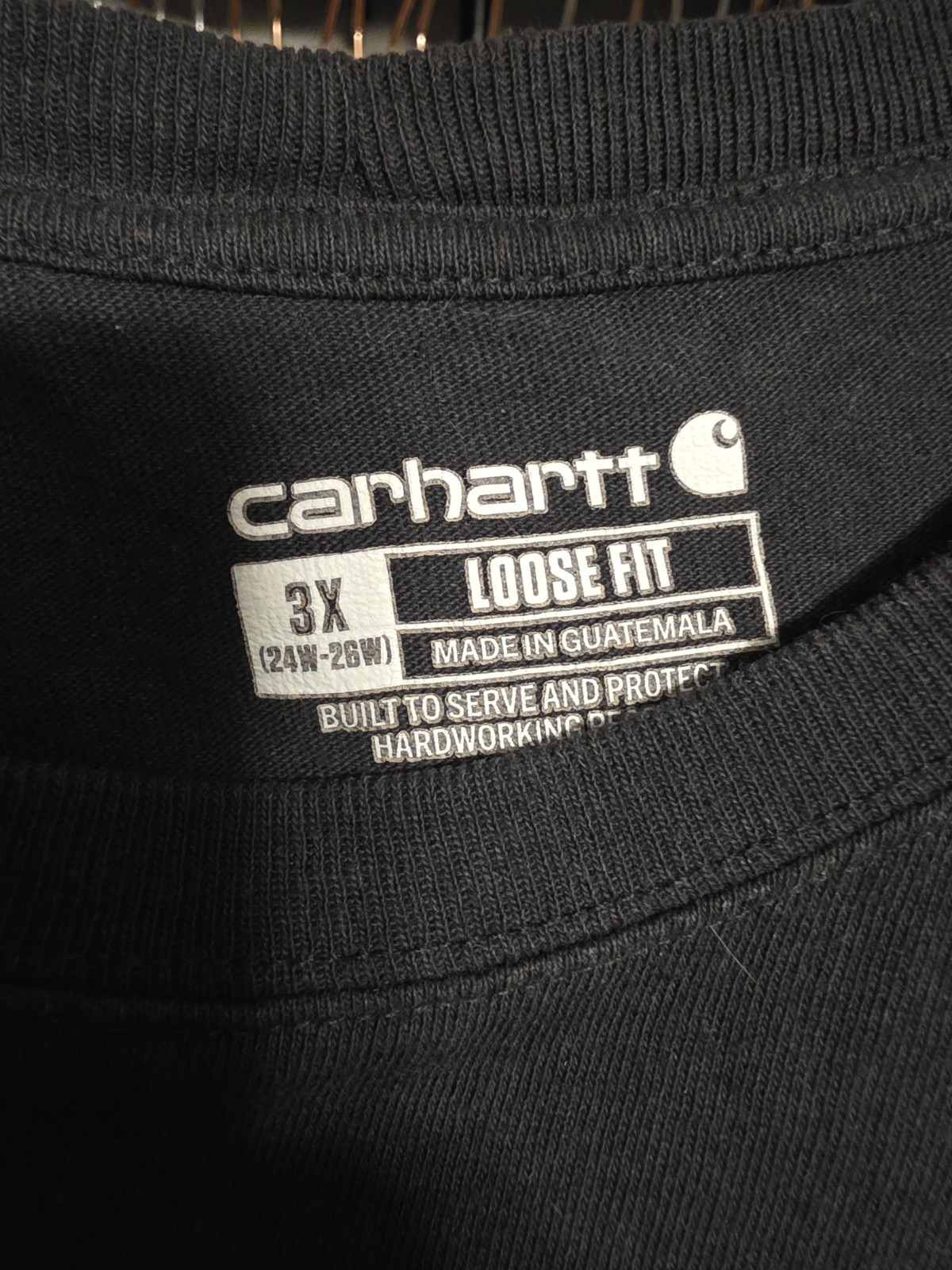 Carhartt Womens Plus Loose Fit 3X Pocket Tees Sold As A LOT Of 5