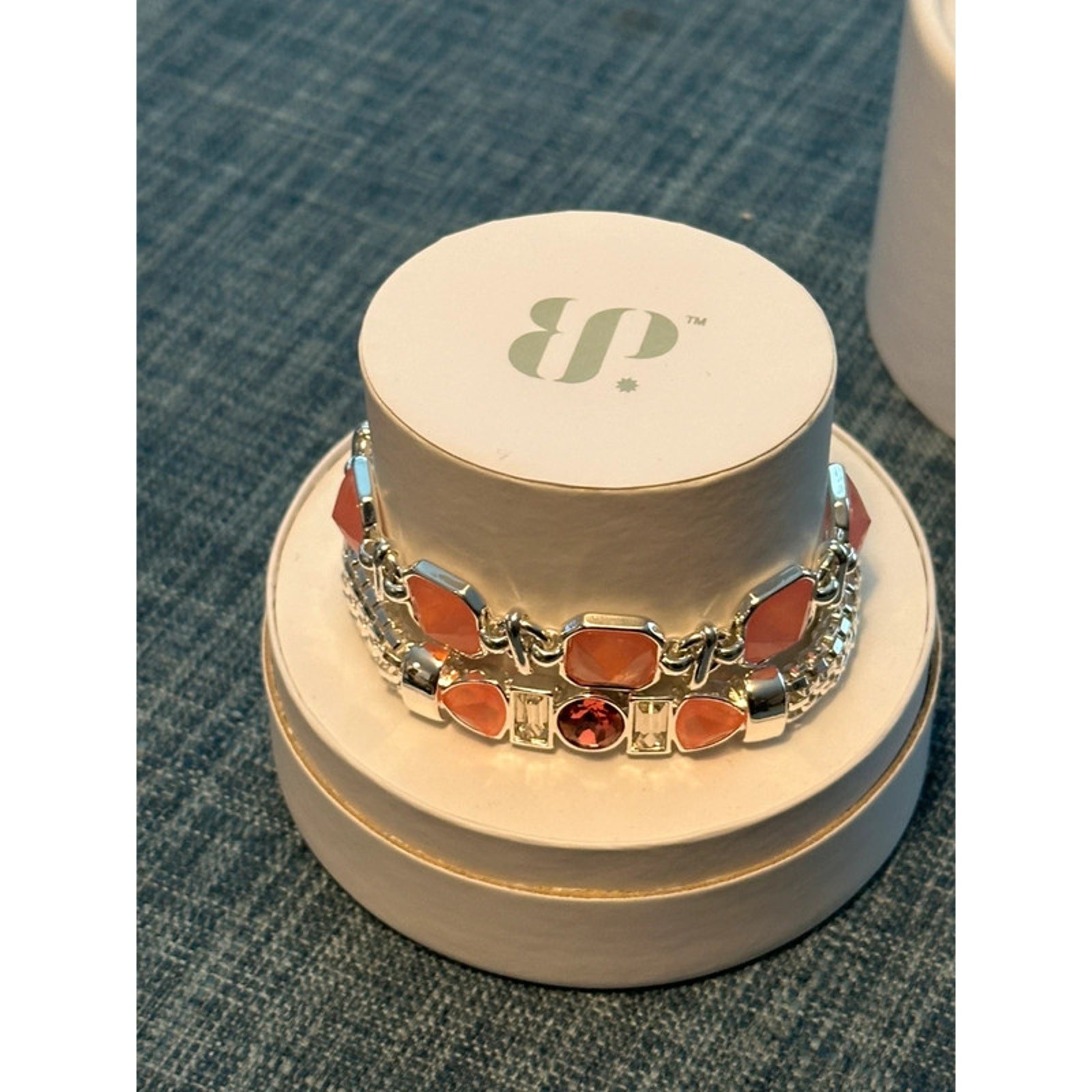 Bomb Party jewelry, give it a pop of color lab created stones with silver accent