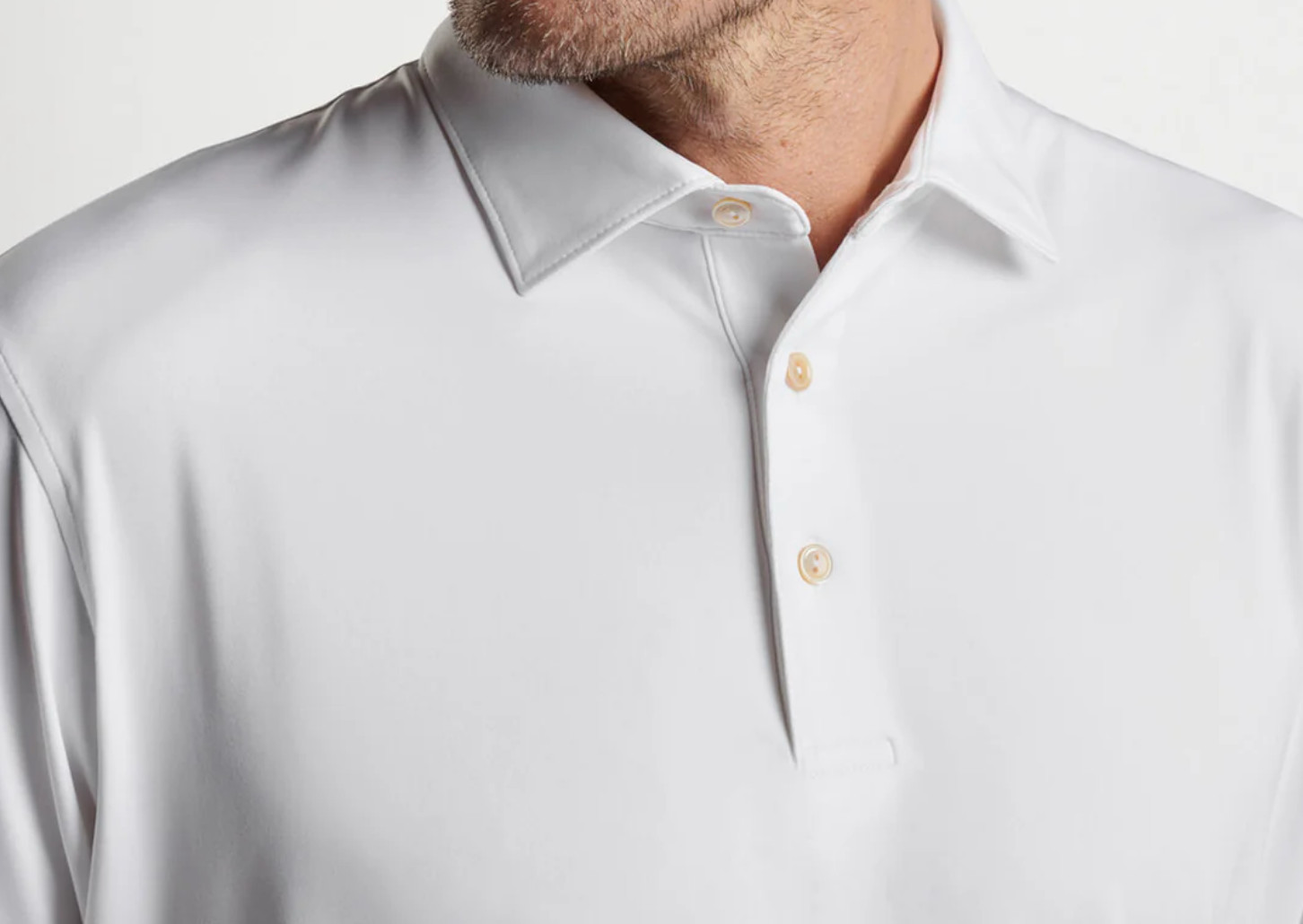 NEW! PETER MILLAR SHIRT SUMMER COMFORT POLO – WHITE