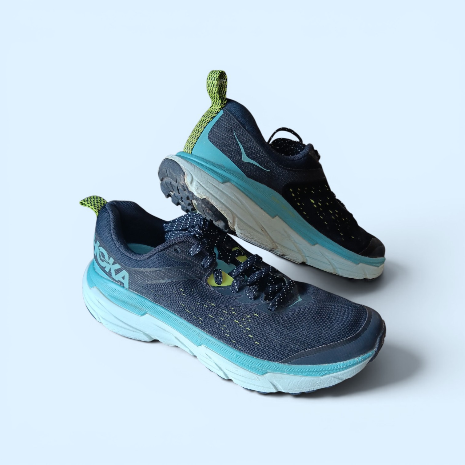 Size 8 – Hoka One One HOKA Challenger ATR 6 Blue Graphite Blue Glass