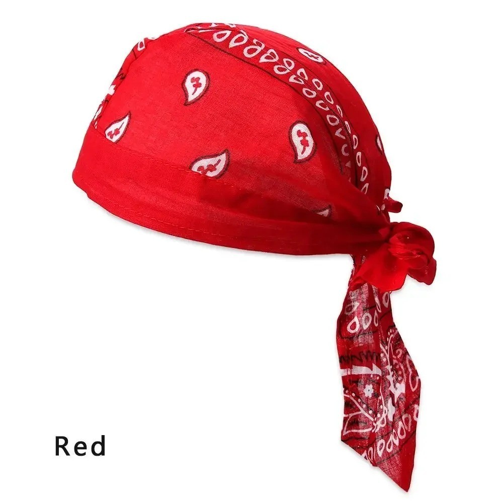 Elastic Motorcycle Wrap Biker Du Bandana Paisley Doo Rag Head Skull Cap Durag US