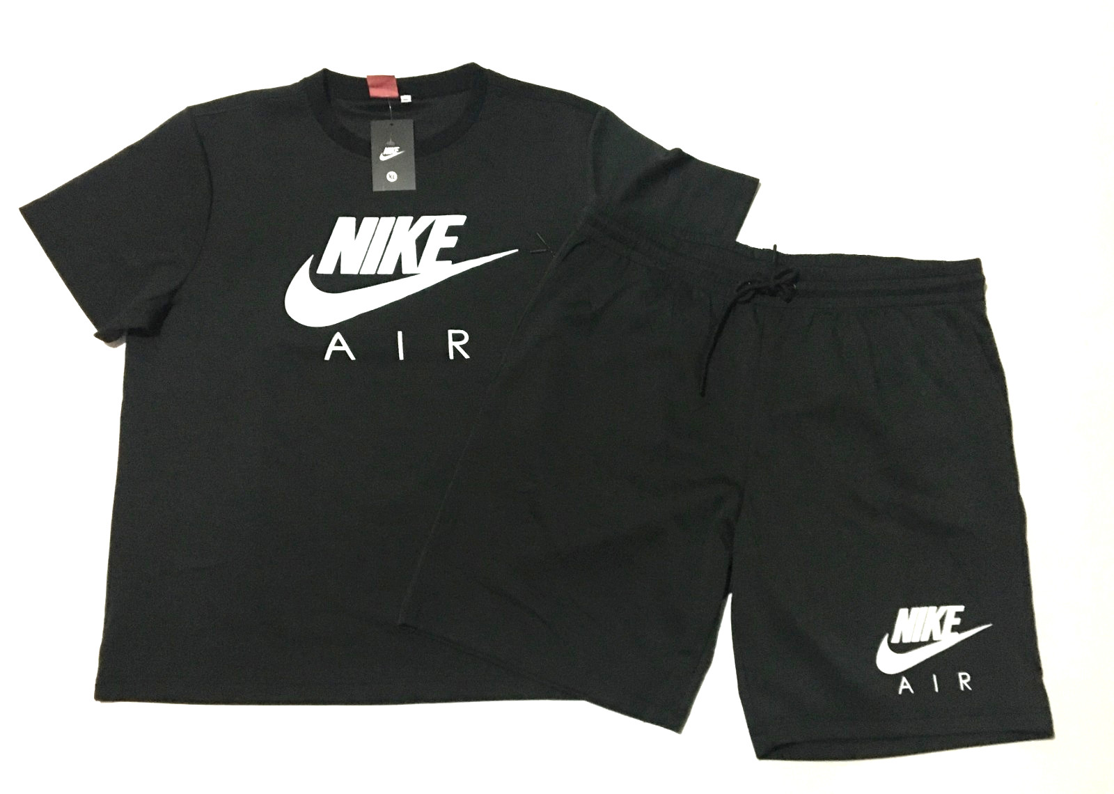 Men Nike AIR Short Tech Set Two Pieces Outfit New S, M, L, XL, 2XL,3XL,4XL