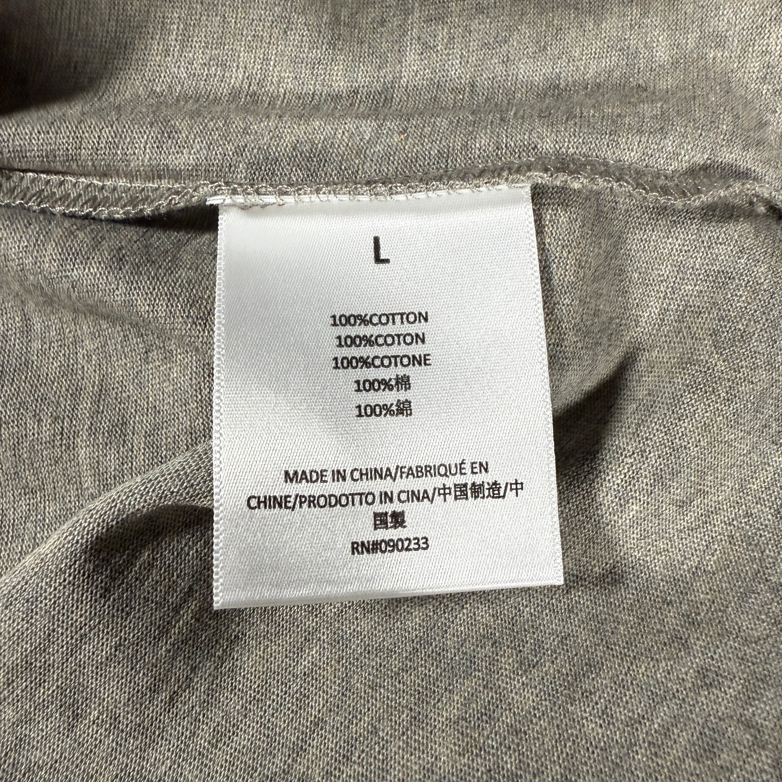 Fear of God Essentials T-Shirt SS22 Dark Oatmeal Gray – 100% Authentic (XS-XL)