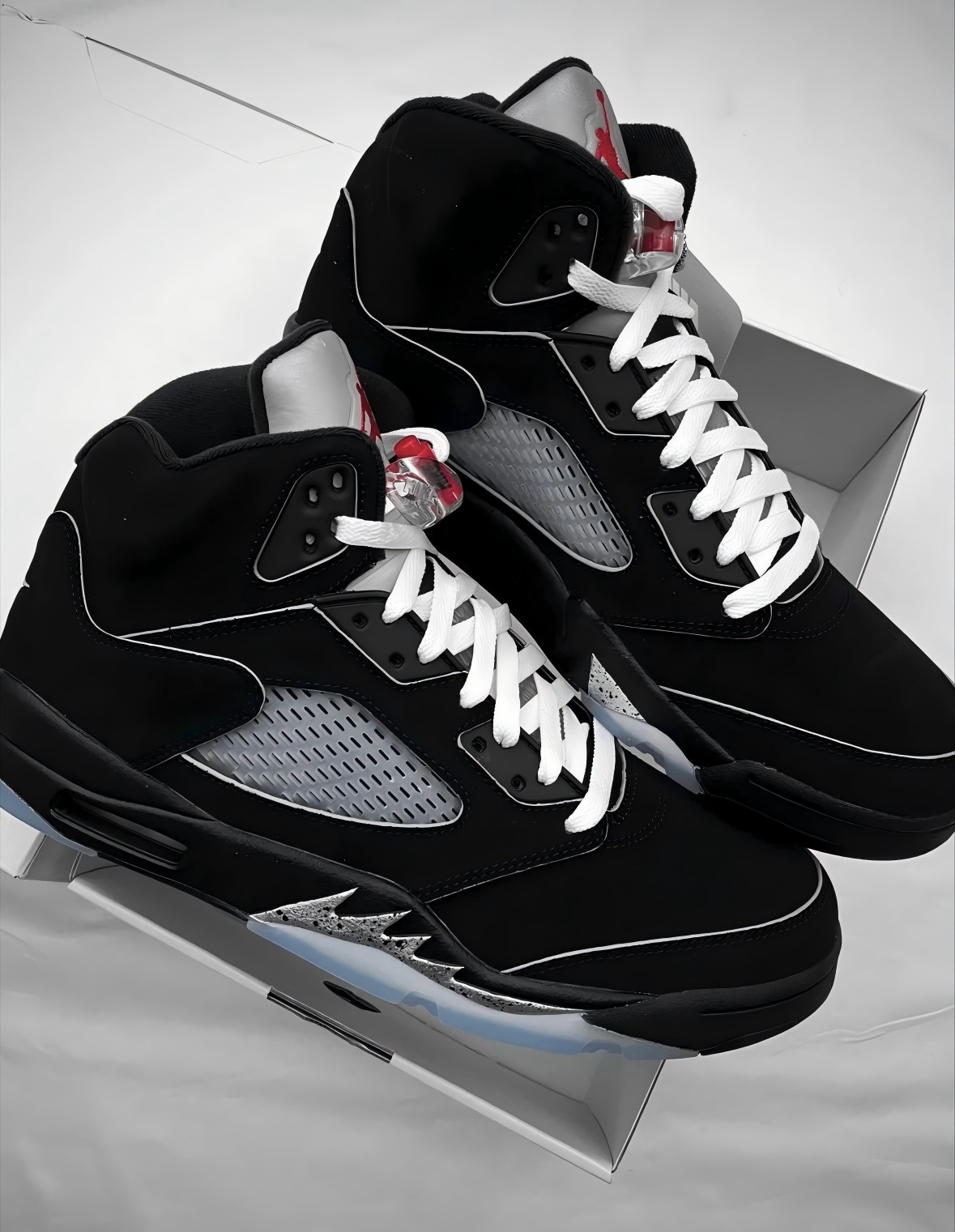 Jordan 5 “BLACK METALLIC REIMAGINED” Men’s Basketball Shoes High Top