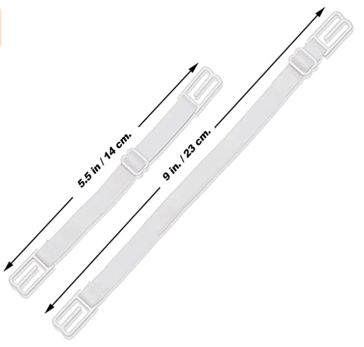 Razor Bra Strap Clips Holder Women’s Beige – Black – White