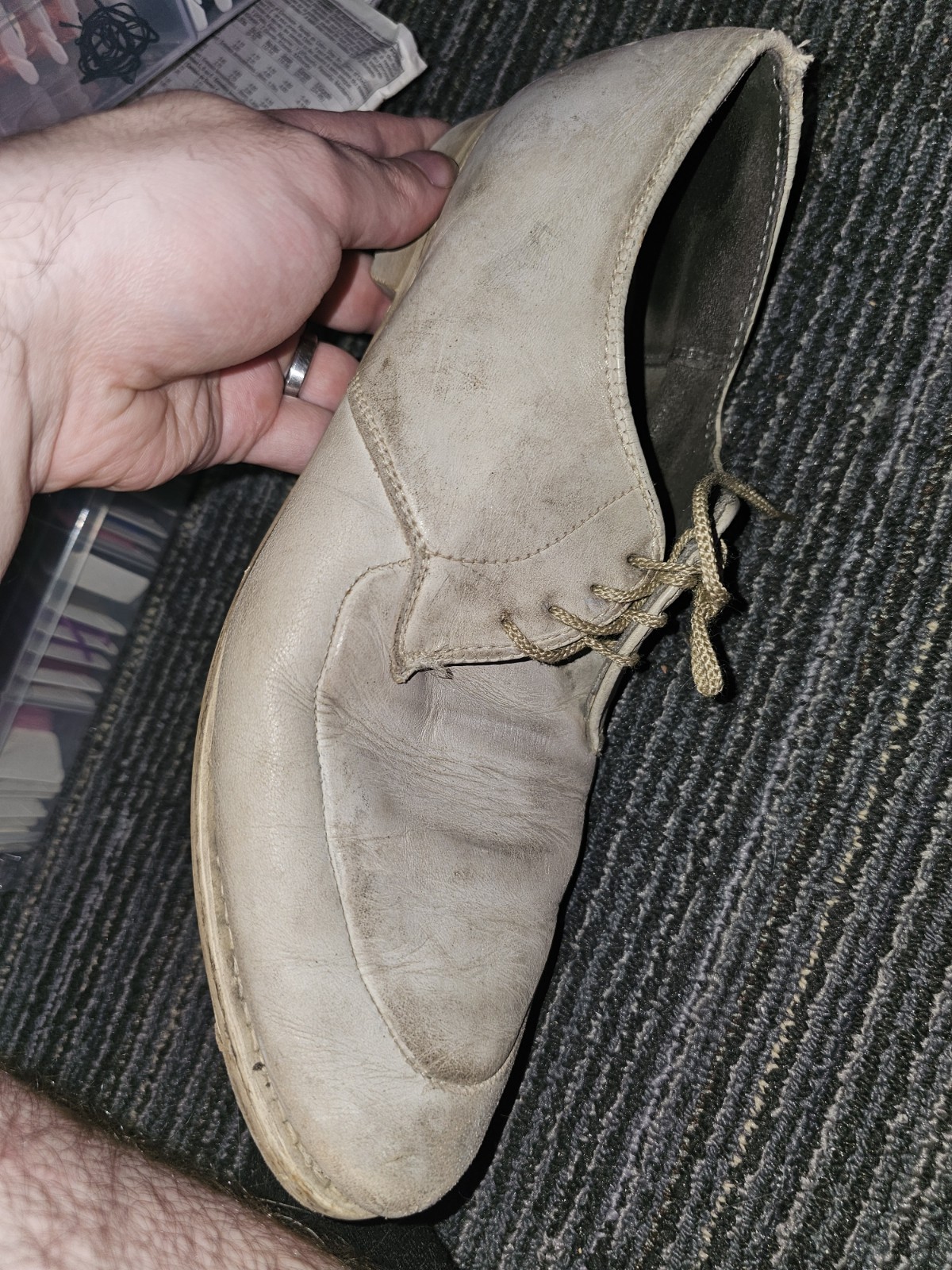 Men’s vintage bowling shoe. true shoe size is unknown