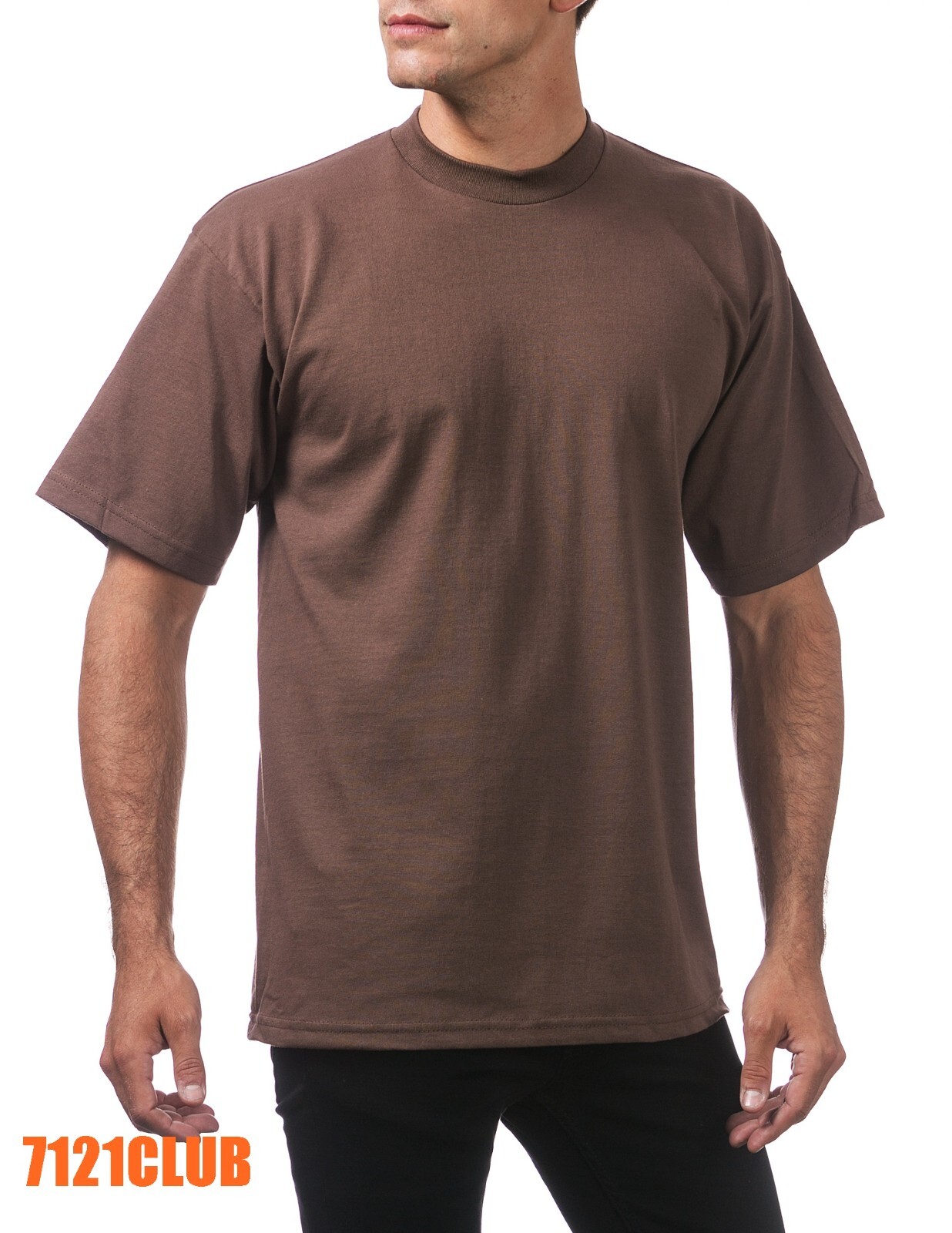 6 PACK PRO CLUB MEN’S T SHIRTS PROCLUB HEAVYWEIGHT SHORT SLEEVE BIG & TALL S-7XL