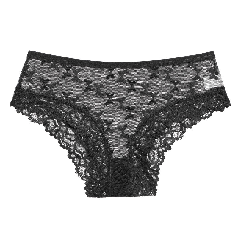 Pack Of 4 Sexy Womens See Through Sheer Panties Brief Lingeries Ladies Underwear