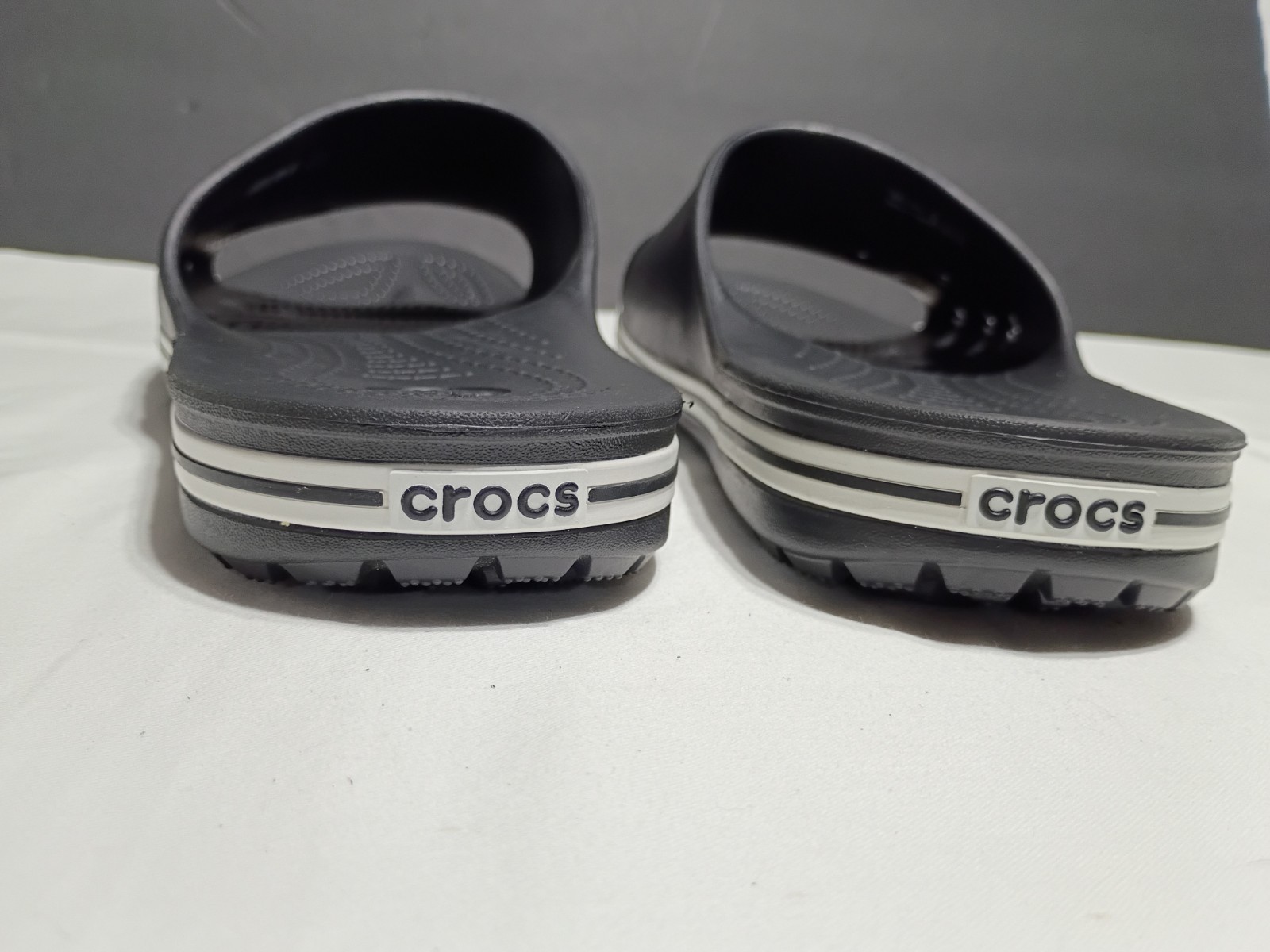 Size 10 Crocs Adult Bayaband Slide Sandals, new no Tags/Box, Women Size 12
