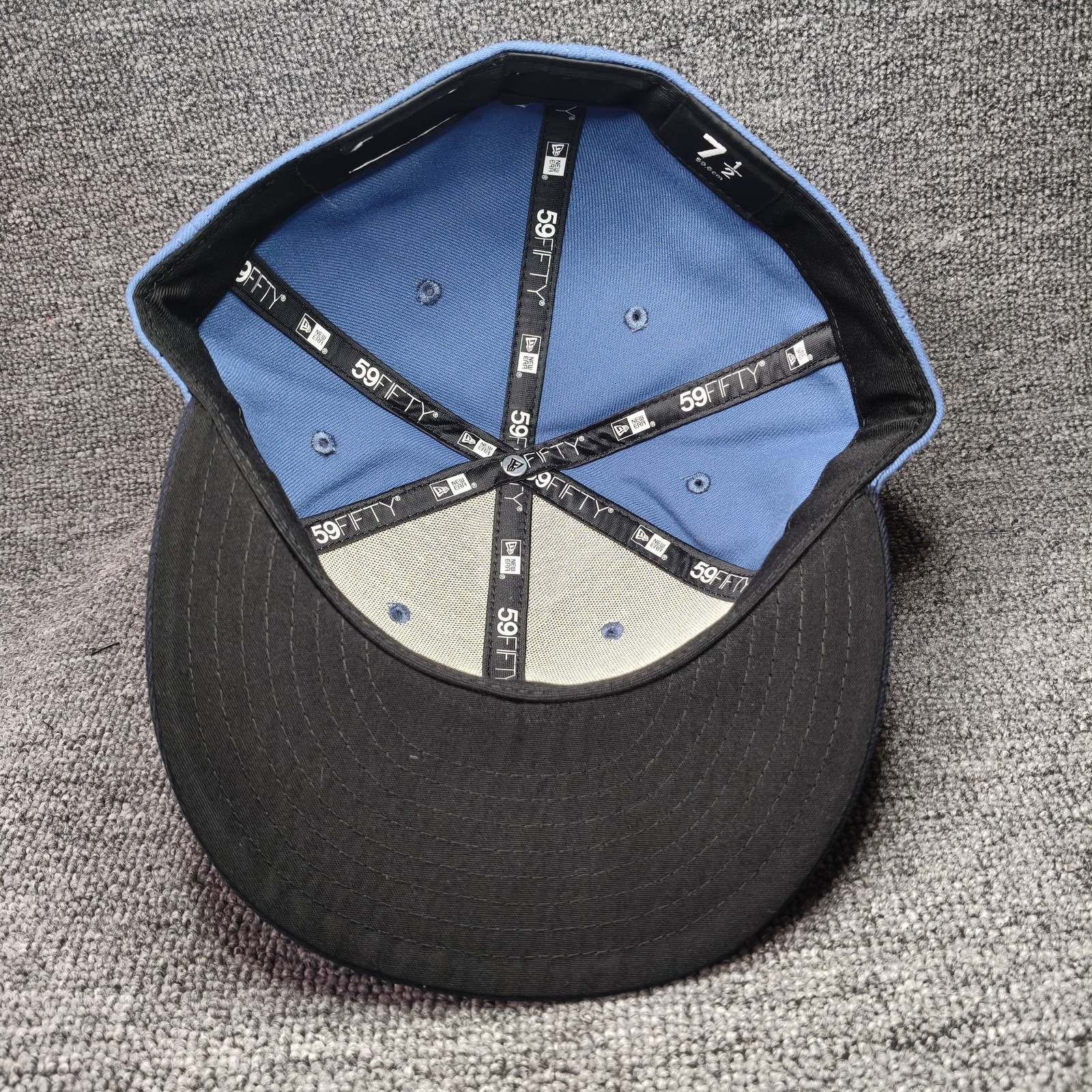 New Era MiLB Mascot 59FIFTY Fitted Flat Brim Blue Navy 7 1 2 Hat