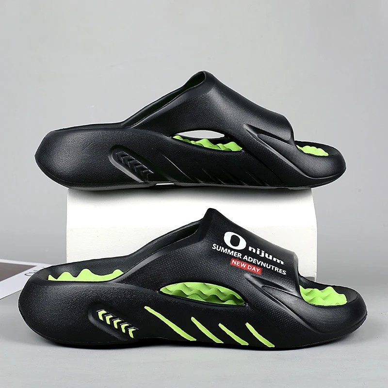 Men’s Summer Orthopaedic Massage Slippers Non-Slip Cool Sandals Comfort Slippers