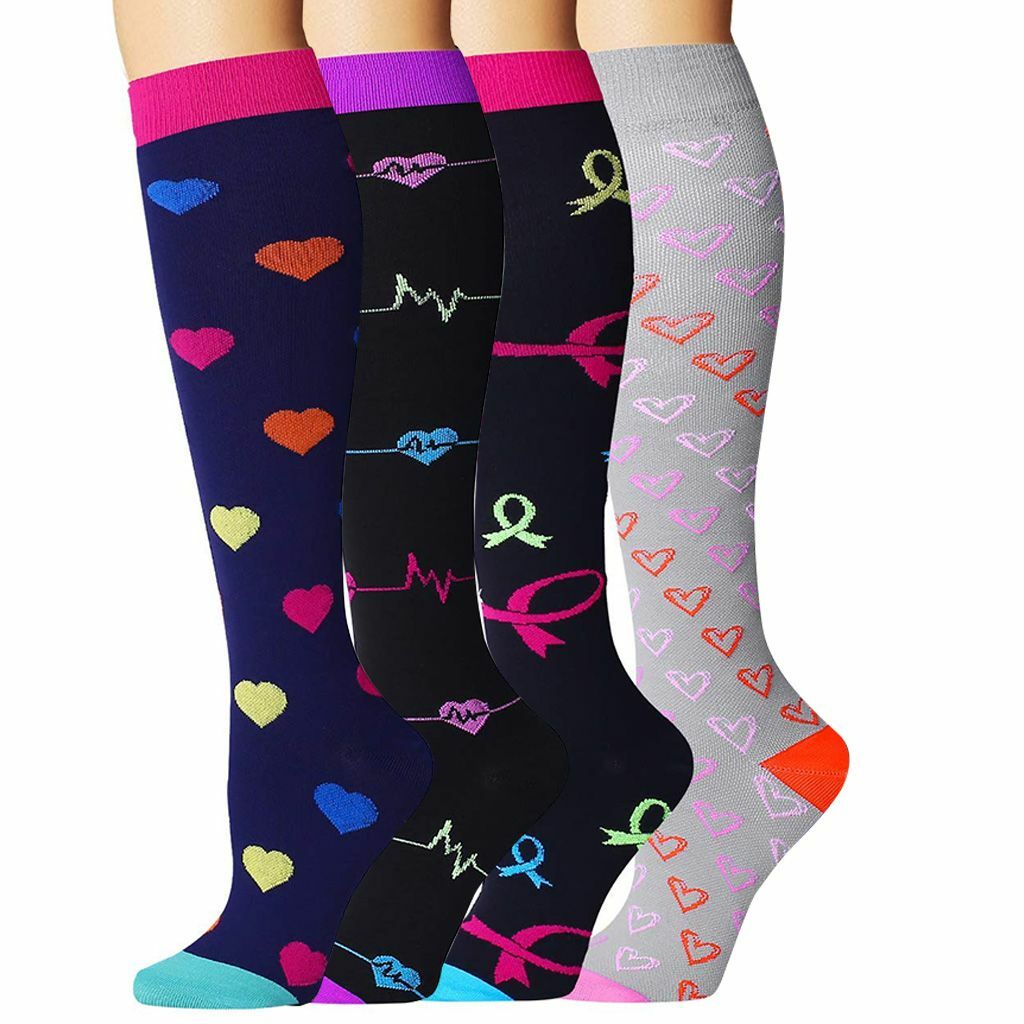 Compression Socks Stockings Womens Mens Knee High Medical 20-30 S/M-L/XL