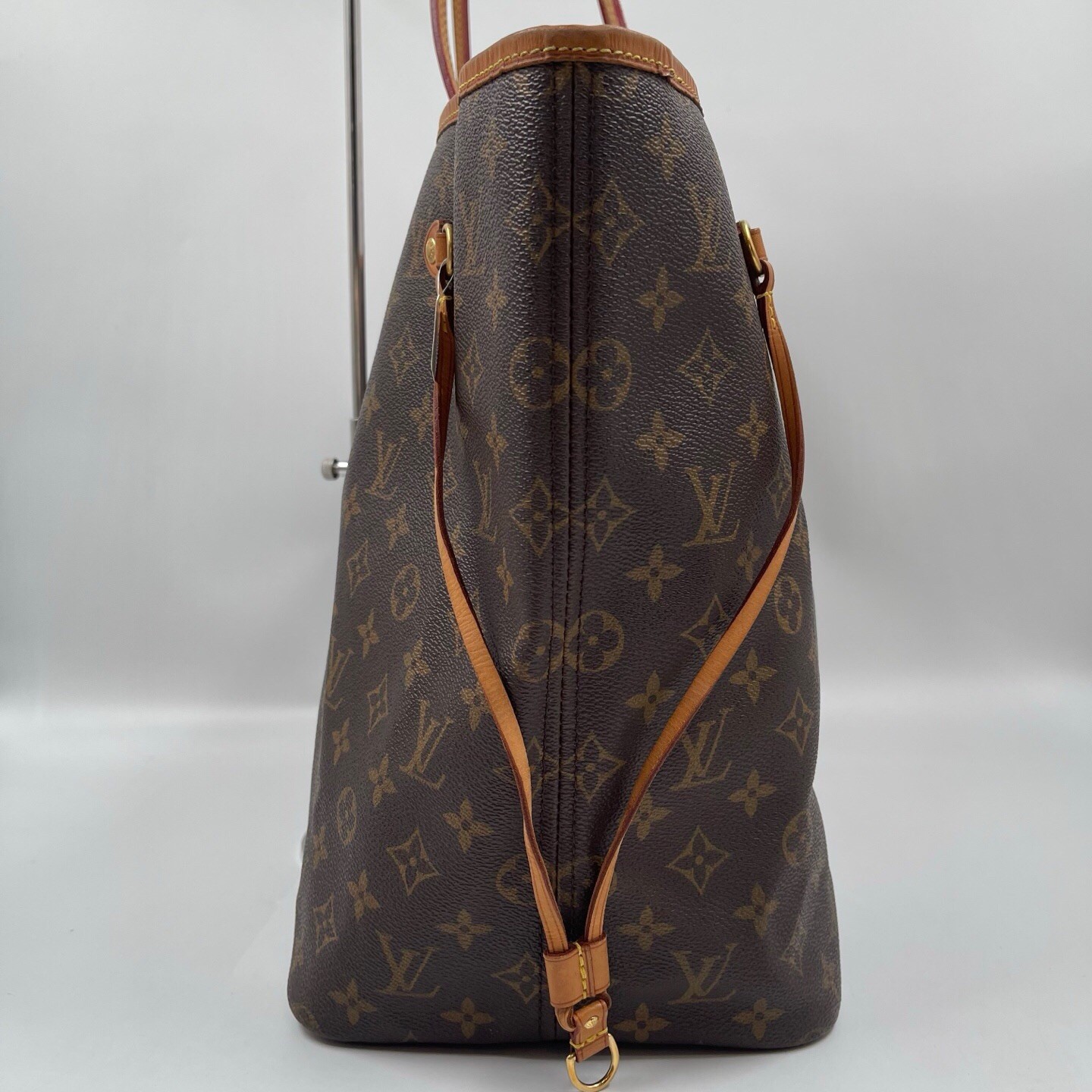 Louis Vuitton Neverfull Monogram Canvas GM Tote Shoulder Bag LV Brown 050632