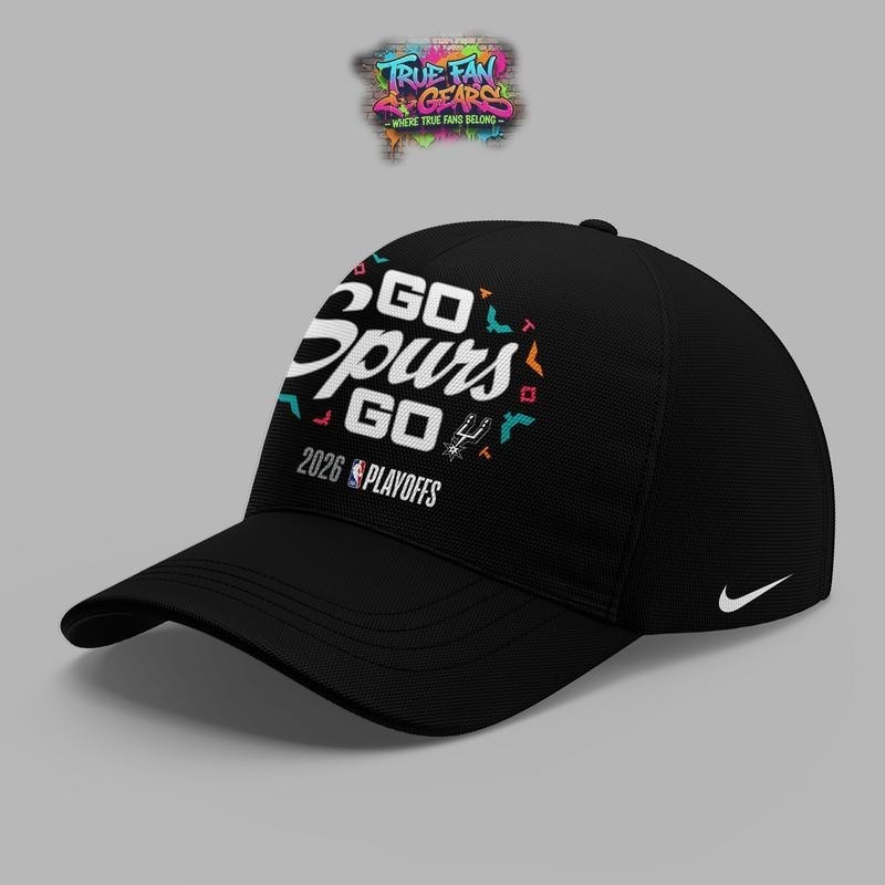Spurs Go Spurs Go 2026 Playoffs Black Cap