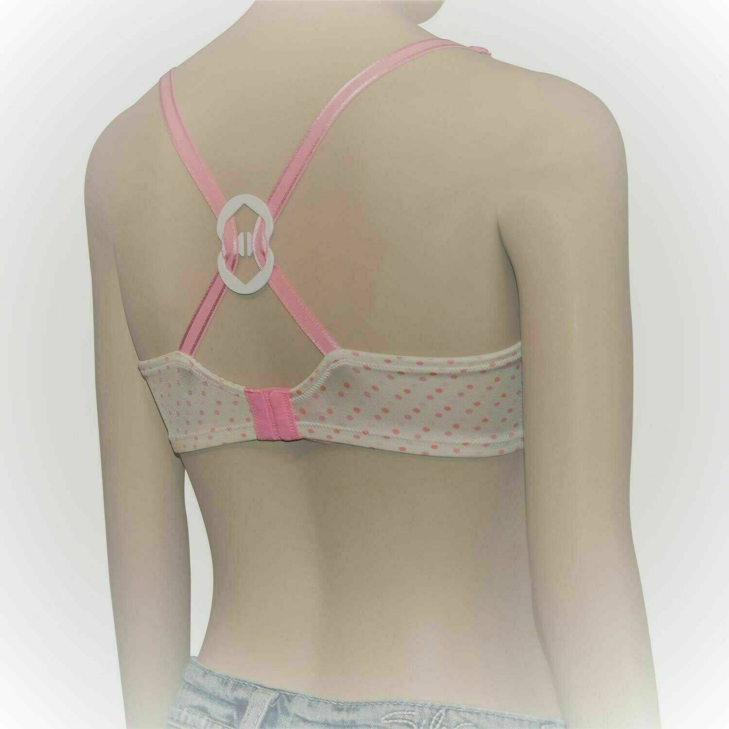 Bra Clips, Conceal Strap and Cleavage Control Racerback Set of 6 RAZOR CLIPS