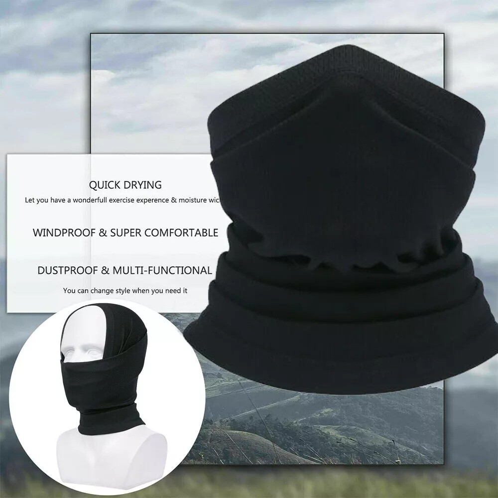 UV Protection Cooling Neck Gaiter Face Mask Scarf Men Women Neck Cover Bandana