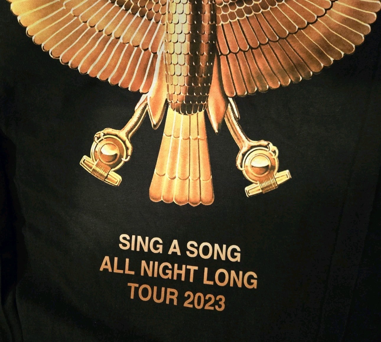 Size Small Earth Wind & Fire Sing A Song All Night Long Tour T Shirt