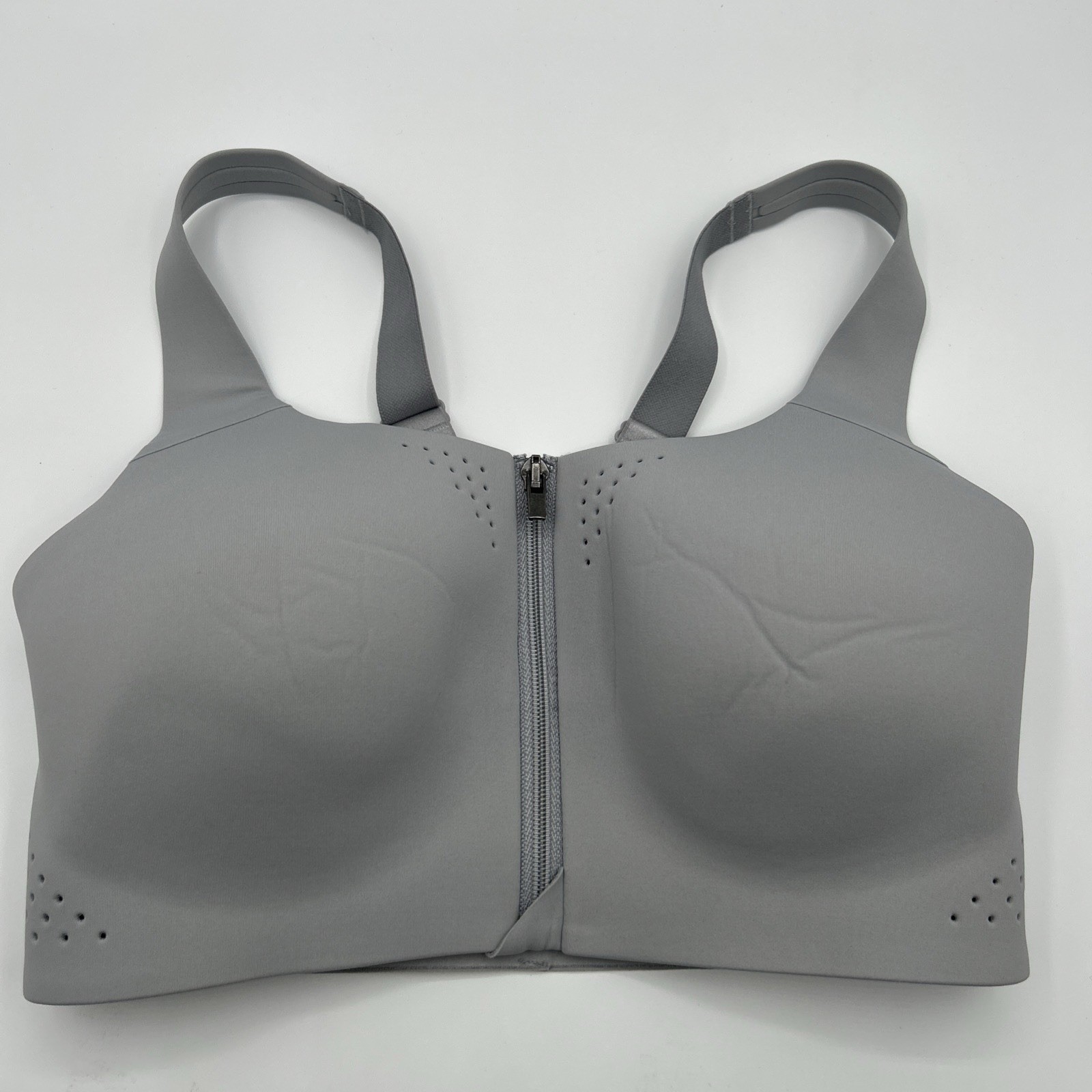 Victoria’s Secret Featherweight Max Front Close Sports Bra Gray Pick Your Size