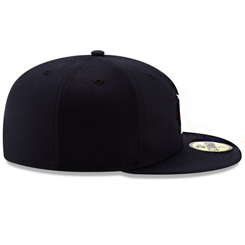 New Era Detroit Tigers Youth Fitted Hat Kids Authentic 2018 Home Navy Size 6 3/4