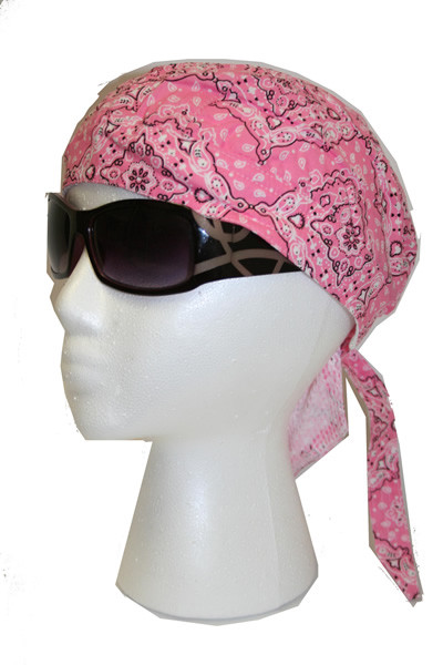 PAISLEY DOO RAG FITTED COTTON BANDANA TIES Do Du Hav A Danna Tie Skull Cap Back