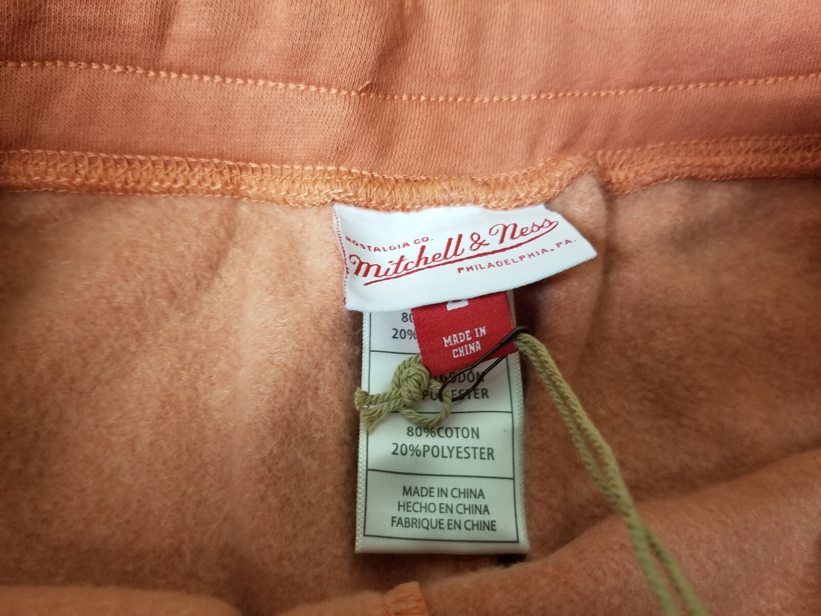New Mitchell & Ness Womens Branded Essentials Shorts. Retail 50.00