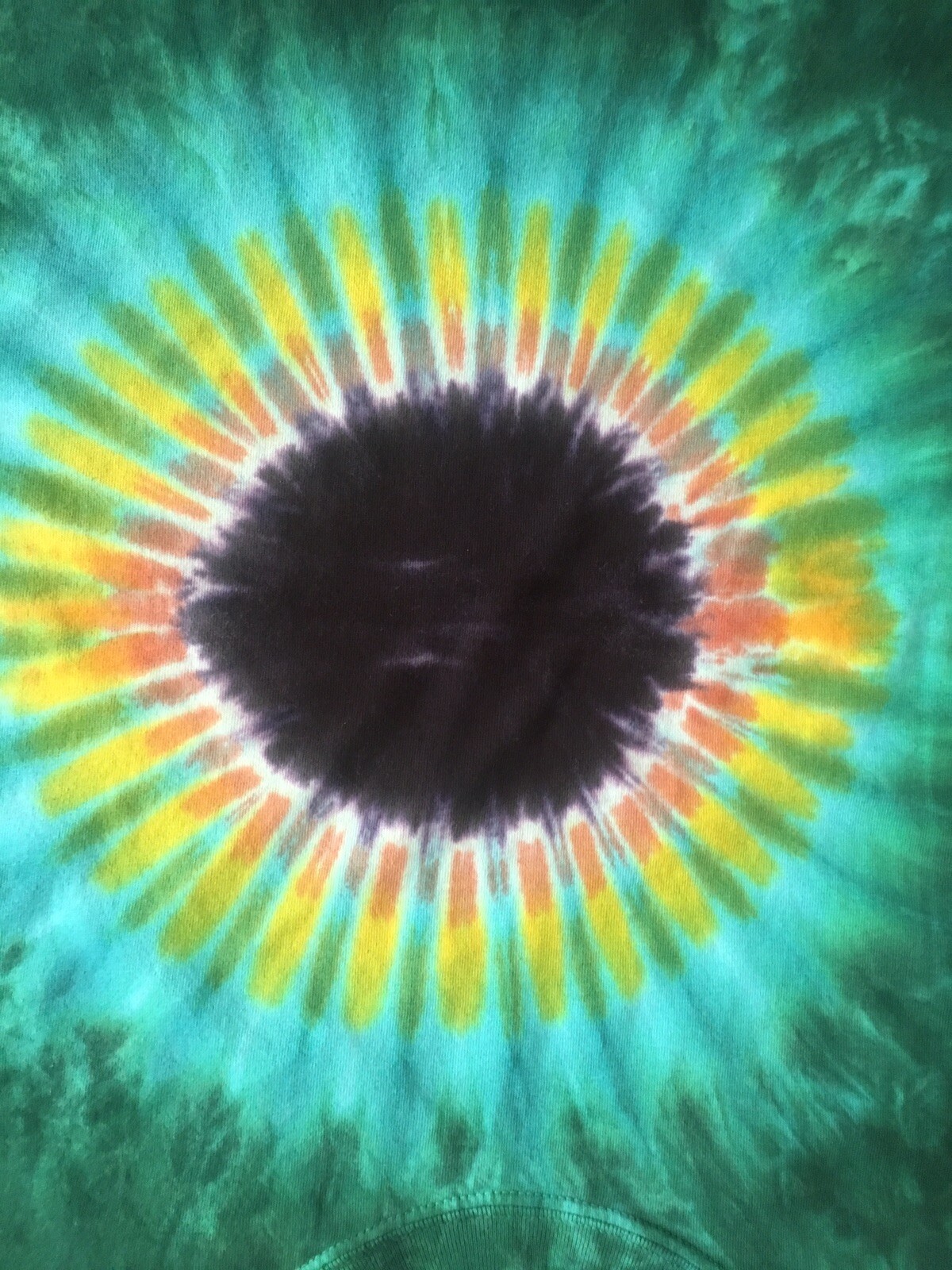 Sun Flower Tie Dye Shirt 3XL – will not shrink — New shirt never been worn!!