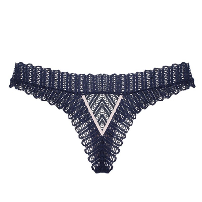 3 Packs Lot Womens Panties Lingerie G-String Lace Underwear Sexy T-Back Thongs