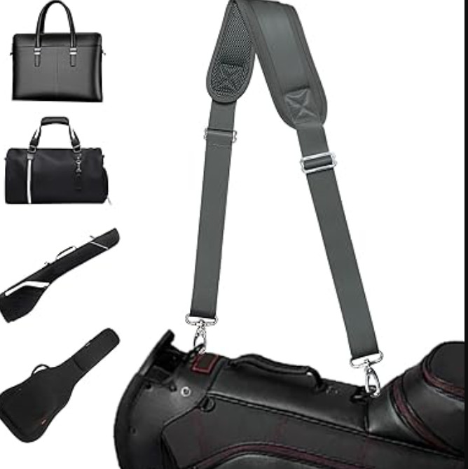 Shoulder Strap for Bag Universal Replacement 58″/67″ Fixed Padded Adjustable Buc