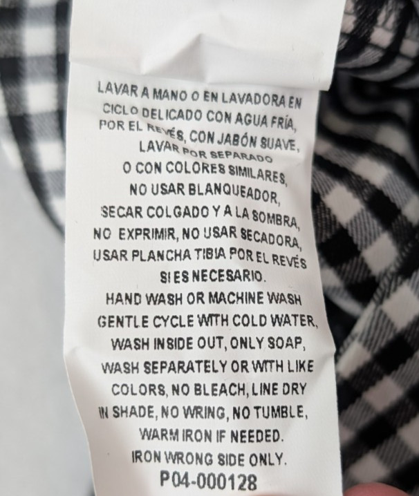 Andrea Women’s Pants Size 7 Black White Plaid Gingham Skinny Stretch