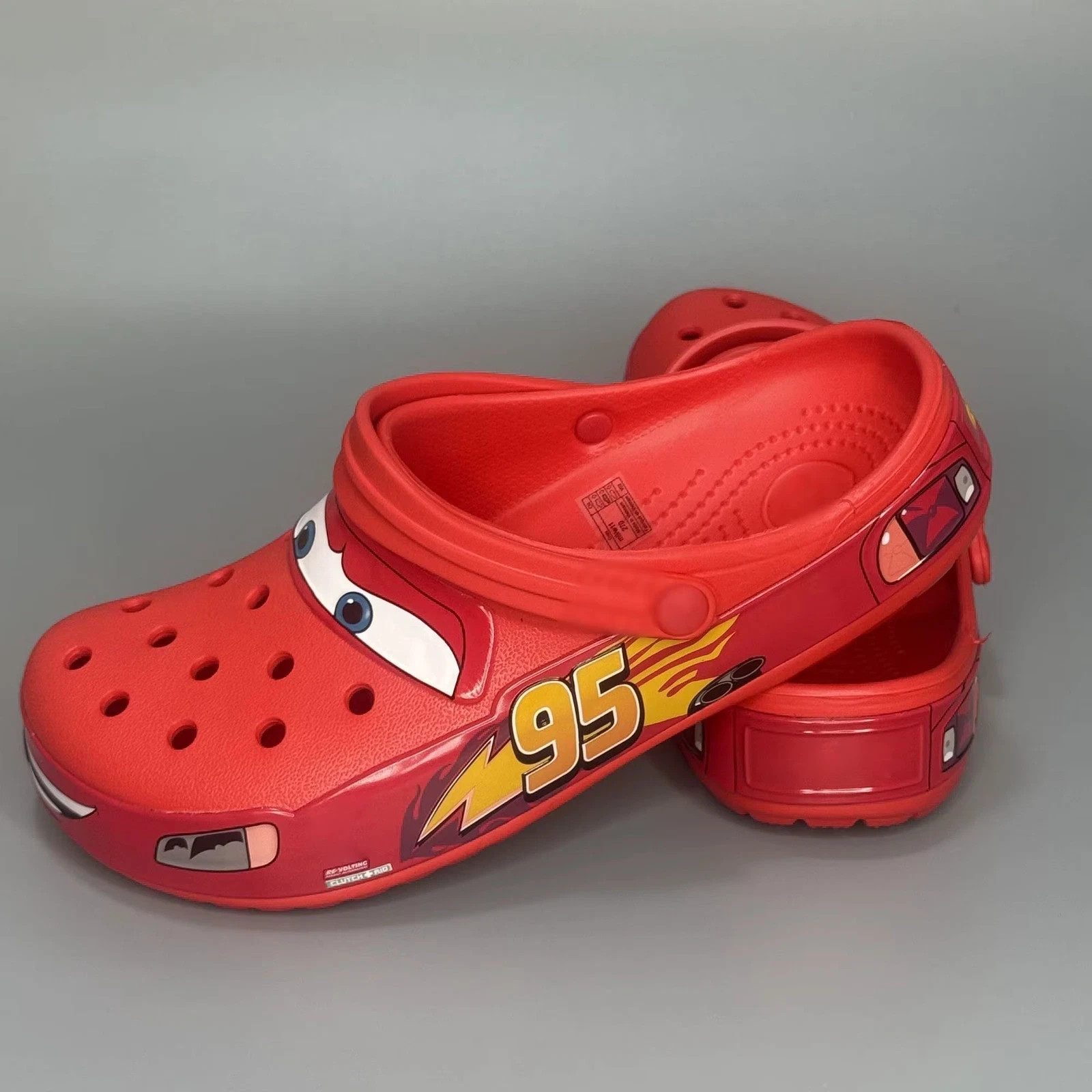 NEW Crocs Lightning McQueen Clog Adult Shoe Limited Classic No Lightup