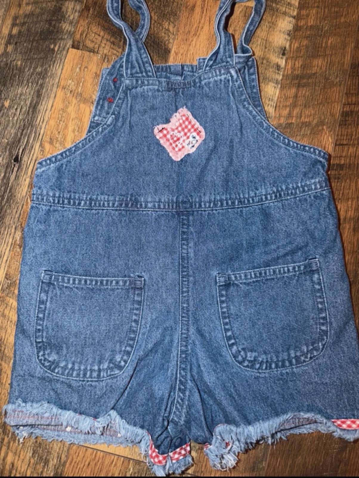 Vintage Miniwear Embroidered Shortalls 3T/36m