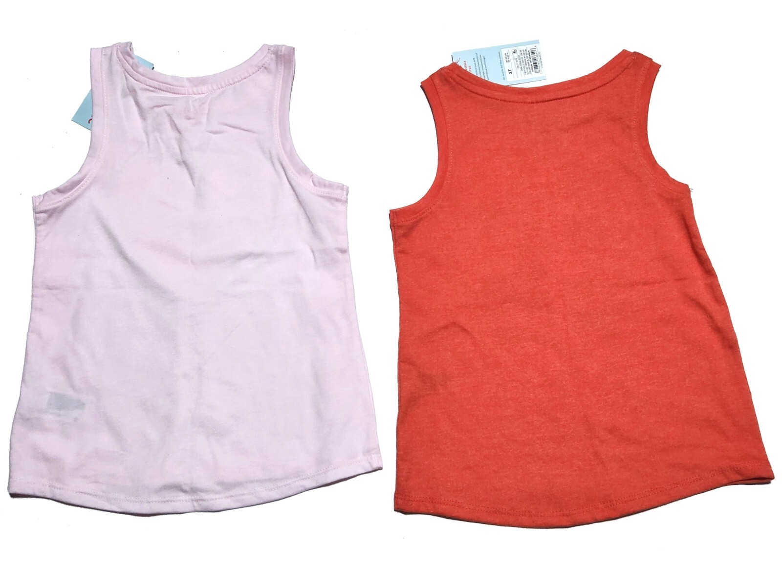 3T Girls Tank Tops – 4 Shirts & Pink Shorts Sleeveless Cat & Jack Flower Unicorn