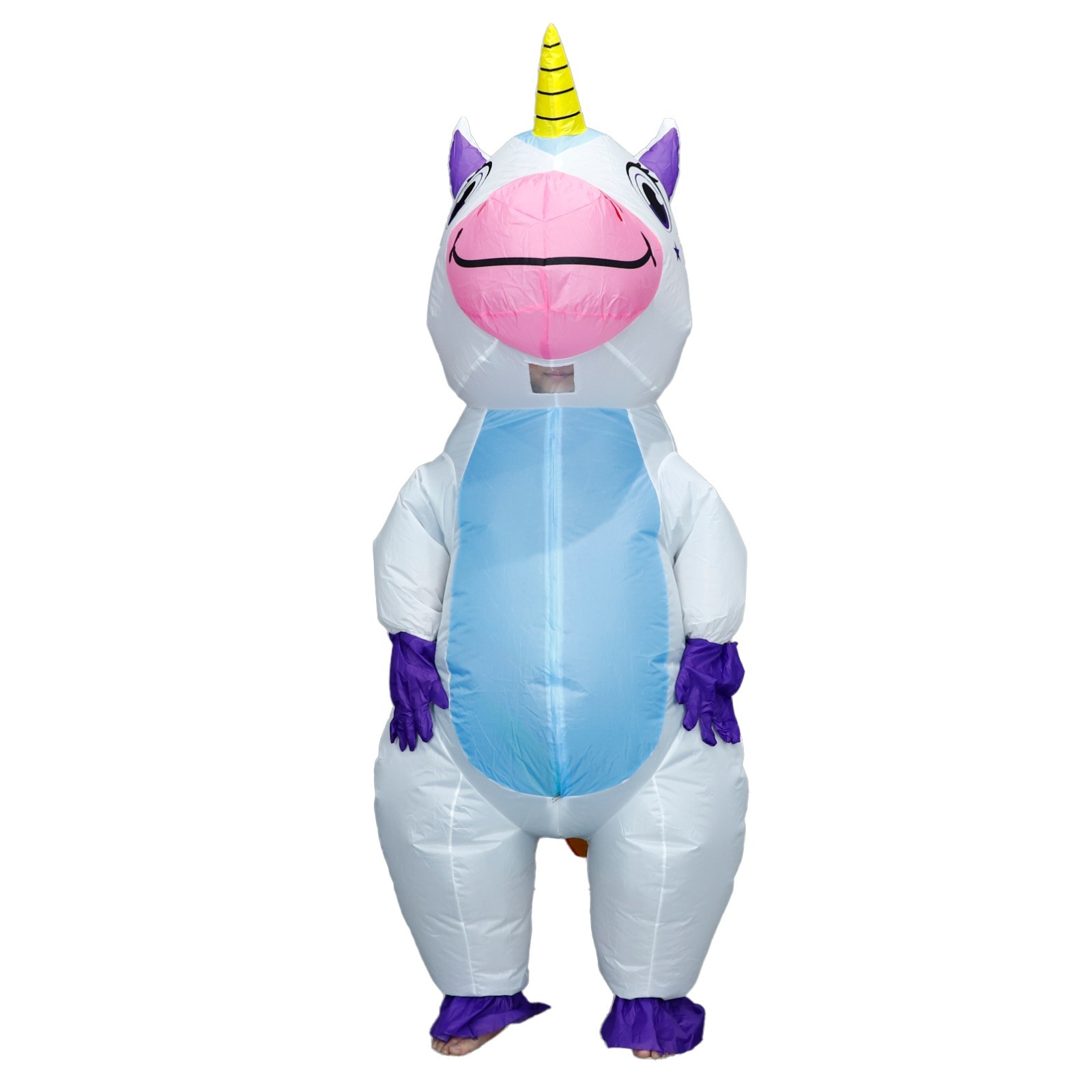 Giant Unicorn Inflatable Costume Adult Blow Up for Events & Party Cosplay Outfit