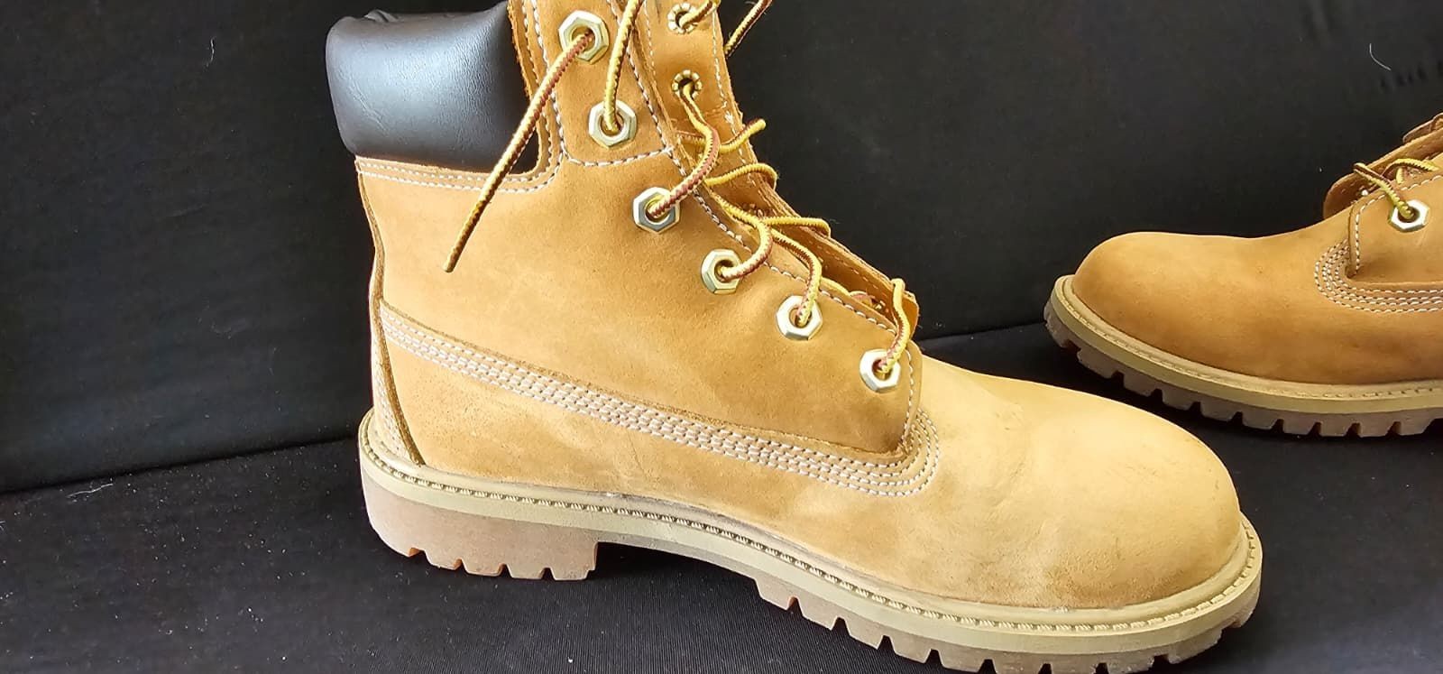 Timberland Men’s Premium 6 Inch Waterproof Boots JL3 Brown Size US:5 [B-3]