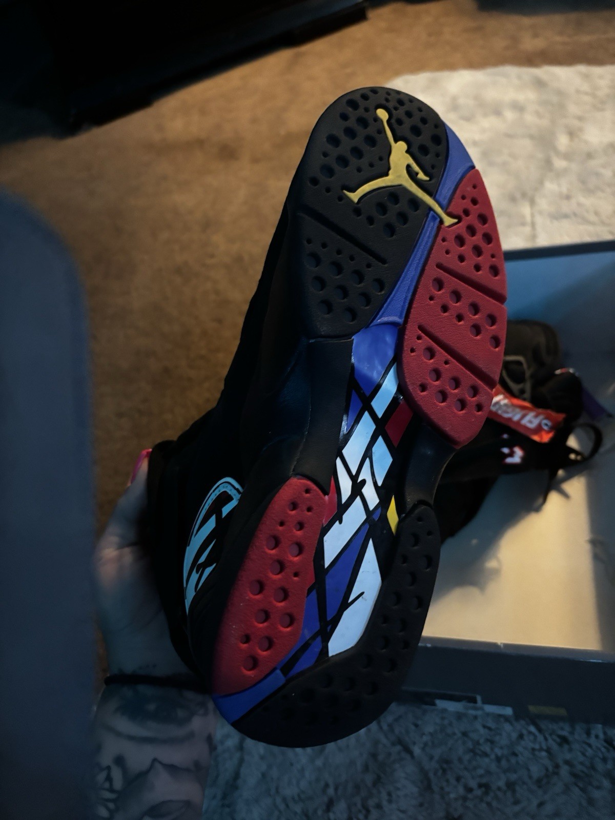 Air Jordan 8 Retro Playoff 2023 Black/True Red/White 3053810062 5.5 Size