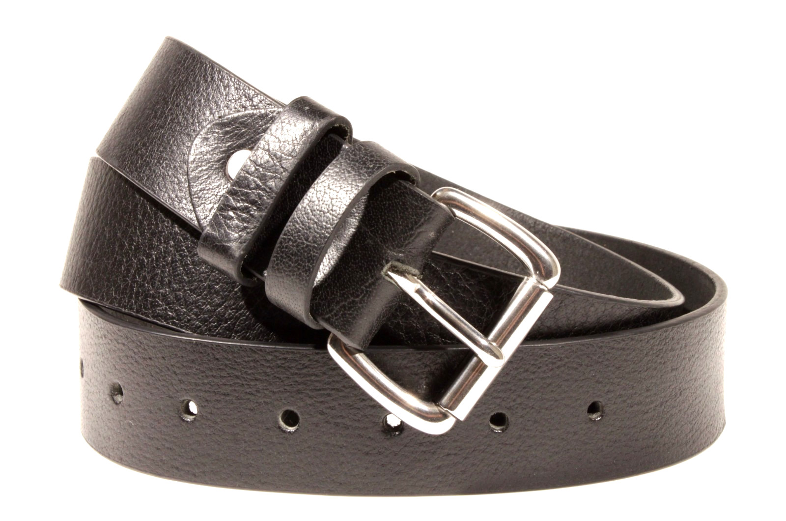 Men’s Genuine Buffalo Leather Belts Jeans Dress Work 1.5″ Made in USA By Amish