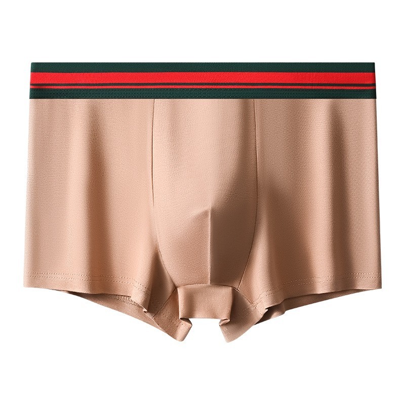 4 Pack Men’s Underwear Soft Boxer Briefs Breathable Comfortable Trunks