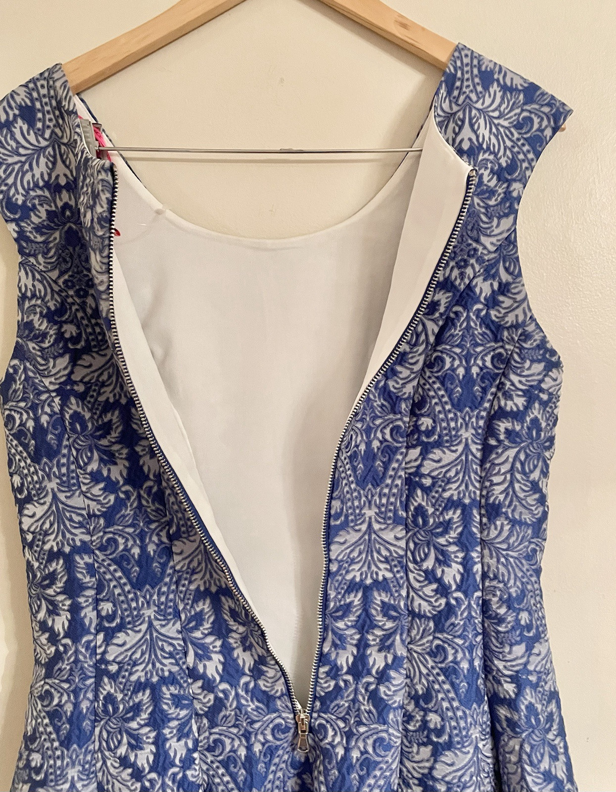 NWOTBetsy J. Blue Baroque Jacquard Dress As seen on TV show The Vampire Diaries
