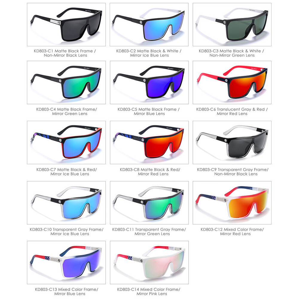 KDEAM Polarized Sports Sunglasses Mens Women Fishing Driving Shade Glasses COOL