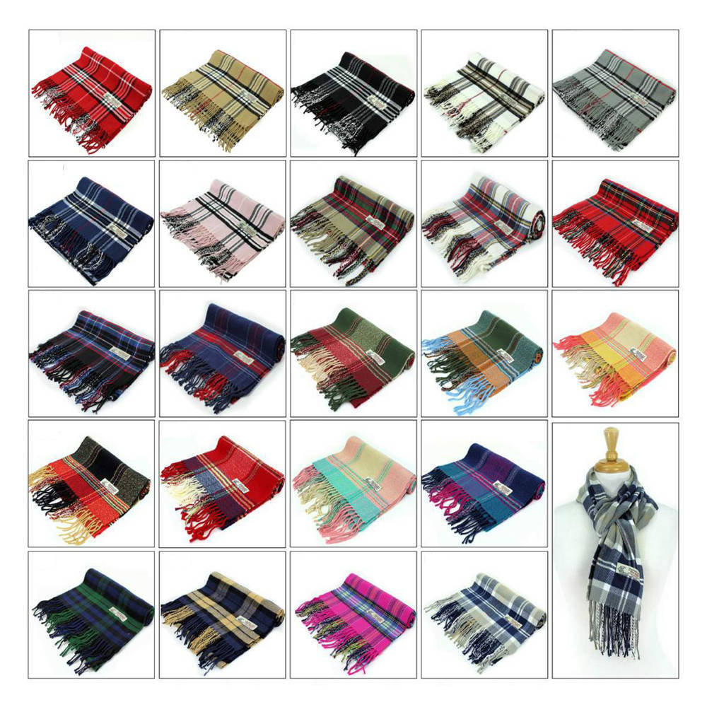 New Soft & Warm Cashmere Feel Scarf, Winter Scarf For Men And Women