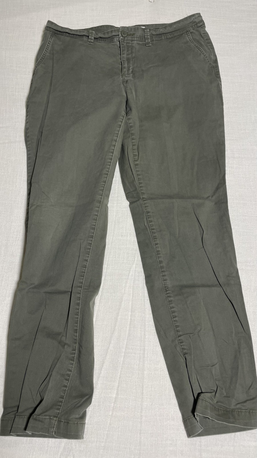 Womens A New Day Green Skinny Stretch Chinos (Size 12)