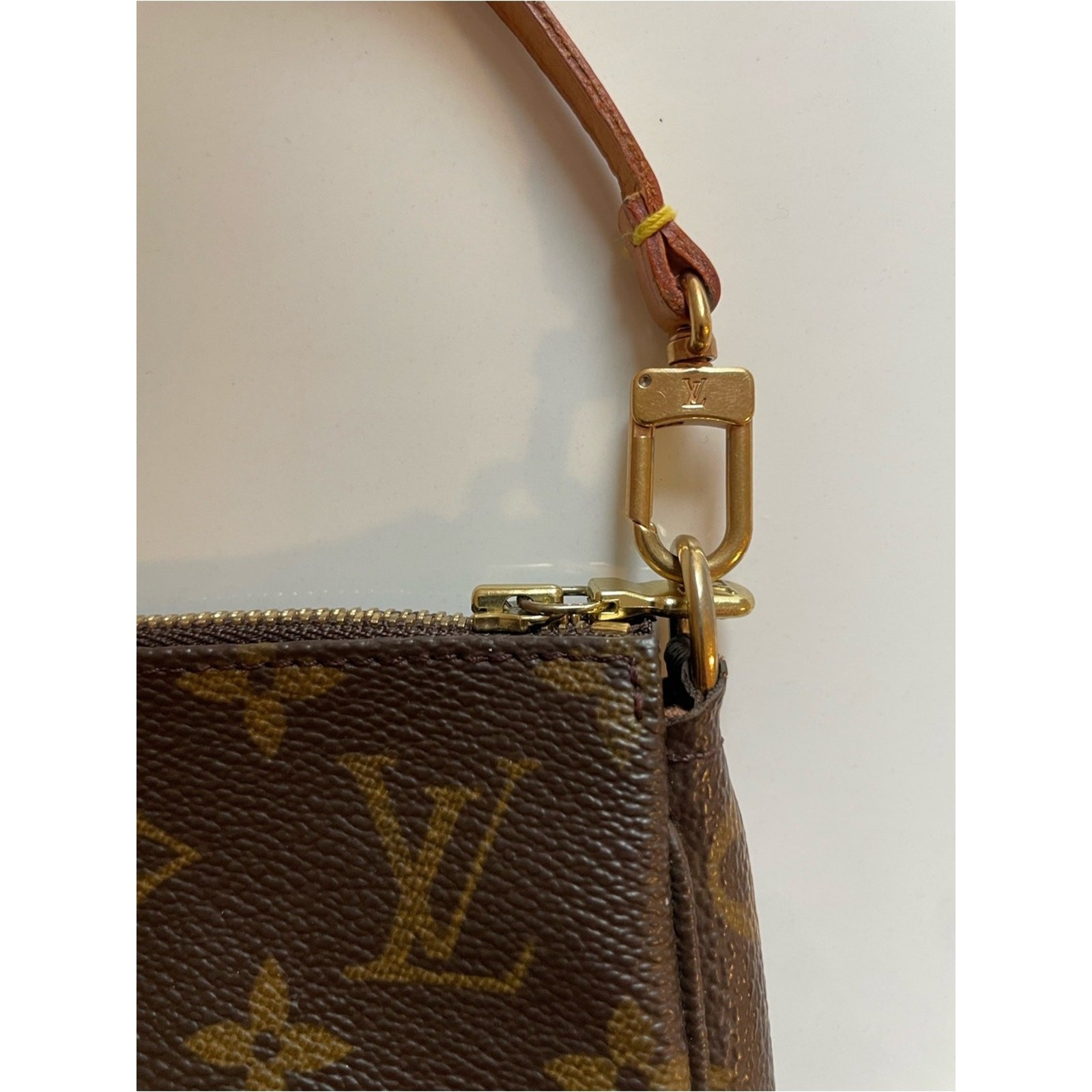 Authentic Louis Vuitton Monogram Pochette Accessoires Mini Shoulder Bag